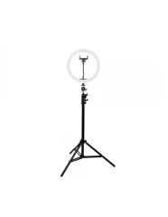 KSIX, komplet Studio Live MAX s stojalom in LED obročno svetilko za pametni telefon, 1,6 m.