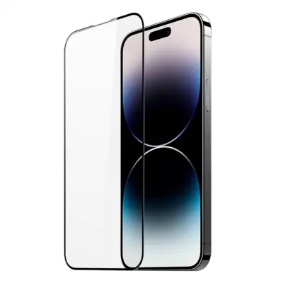 Evelatus Full Cover 2.5D Glass za Apple iPhone 15 Anti-Static / Japan Glue Black