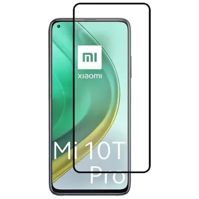 Evelatus Full Cover 2.5D Glass Xiaomi Mi 10T Pro Anti-Static / Japan Glue Black