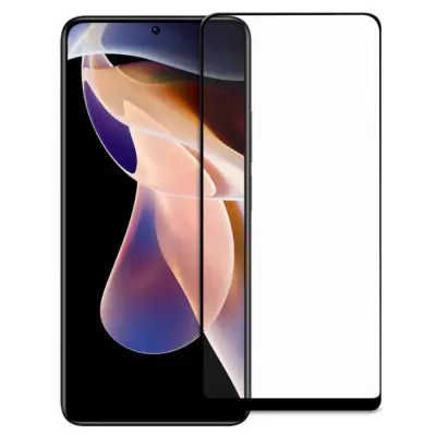 Evelatus Full Cover 2.5D Glass za Xiaomi Poco X4 GT Anti-Static / Japan Glue Black