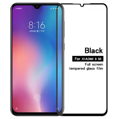 Evelatus Full Cover 2.5D Glass Xiaomi Mi 9 SE Anti-Static / Japan Glue Black