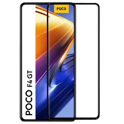 Evelatus Full Cover 2.5D Glass za Xiaomi Poco F4 GT Anti-Static / Japan Glue Black
