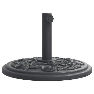 vidaXL Podstavek za senčnik za Ø38/48 mm palice 12 kg okrogel