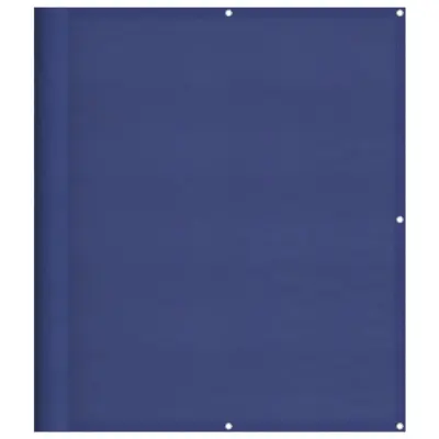 vidaXL Balkonsko platno modro 120x700 cm 100 % poliestrski oxford