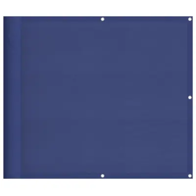 vidaXL Balkonsko platno modro 90x1000 cm 100 % poliestrski oxford