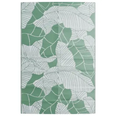 vidaXL Zunanja preproga ARAKIL zelena 120x180 cm PP