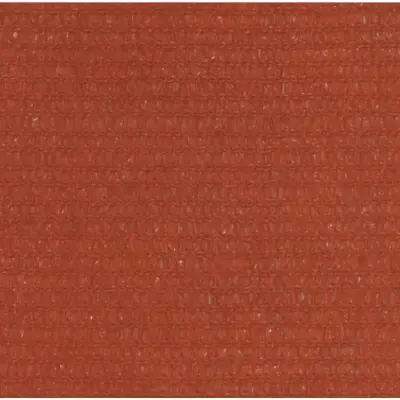 vidaXL Senčno jadro 160 g/m² terakota 4x4 m HDPE