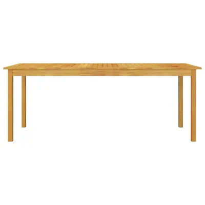 vidaXL Vrtna jedilna garnitura 7-delna črna