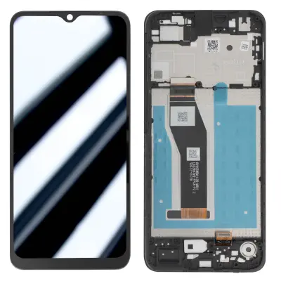 Originalni zaslon Motorola E7 Power / E7i Power - LCD zaslon na dotik (z okvirjem)