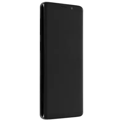 Originalna kompletna enota Samsung [Servisni paket]: LCD zaslon na dotik ohišja - crn str. Samsung Galaxy S9