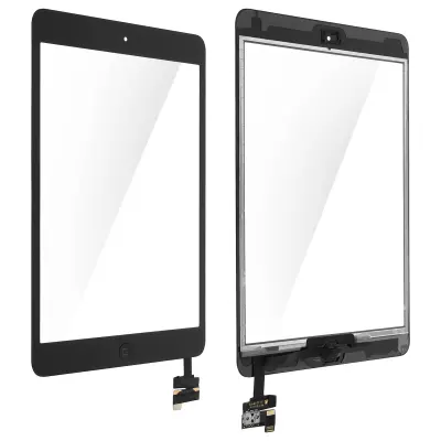 Nov povezovalni kabel z gumbom za zacetni zaslon s crnim okvirjem na dotik str. Apple iPad Mini 1 in 2