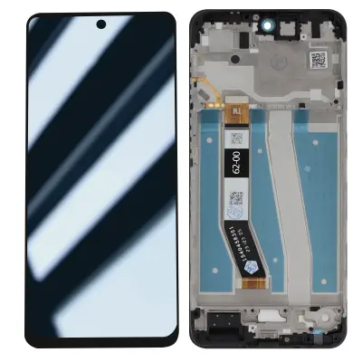 Originalni zaslon Motorola Moto G14 - LCD steklo na dotik (z okvirjem)