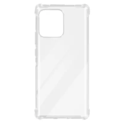 Ovitek za Motorola Edge 40 Pro iz silikona, odporen proti udarcem, Prozorno