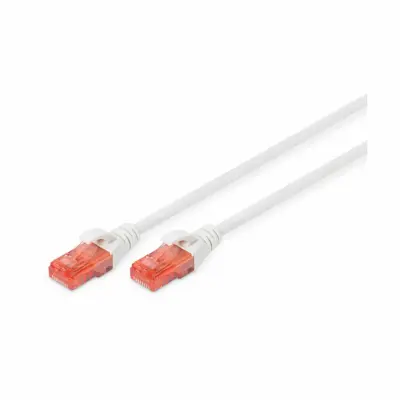 KABEL PATCH UTP Cat 6   0,50m  RJ45 1Gbit Digitus - bel (DK-1617-005/WH)