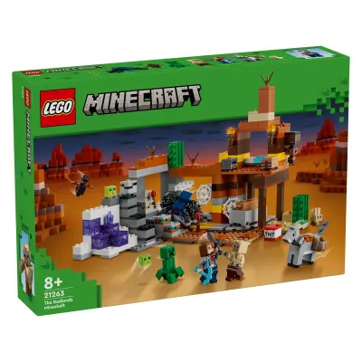 LEGO Minecraft 21263 Rudniški jašek v Badlandu