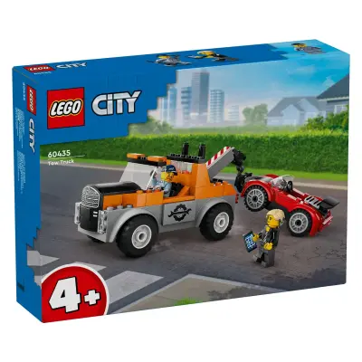 LEGO City 60435 Vlečno vozilo in popravilo športnega avta