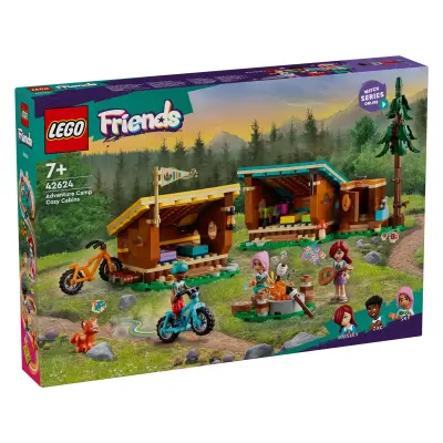 LEGO Friends 42624 Udobne koče v Poletnem taboru