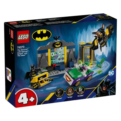 LEGO DC 76272 Batvotlina z Batmanom, Batgirl in Jokerjem