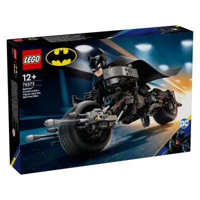 LEGO DC 76273 Konstrukcijska figura Batman in netopirski-pod-motor
