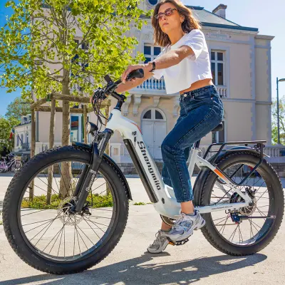 Shengmilo MX06 Električno kolo Urban Bicycle Fat bike električno 26" E-kolo 48V17.5AH Battery Adult E-mountainou bike