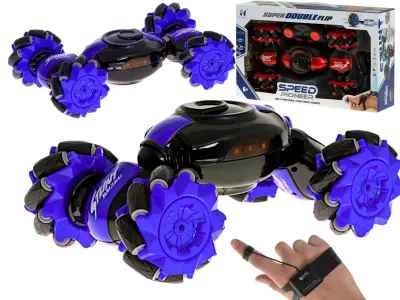 Aga Stunt RC avto 360° modra