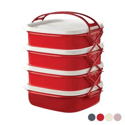 POSODE ZA HRANO 4/1 Z NOSILOM 25,5x20x19 CM 4000 ML - LUX