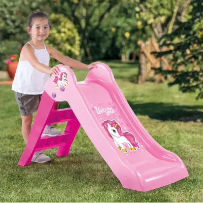 OTROŠKI TOBOGAN - SAMOROG, ROŽNATE BARVE - 70x111x47 CM