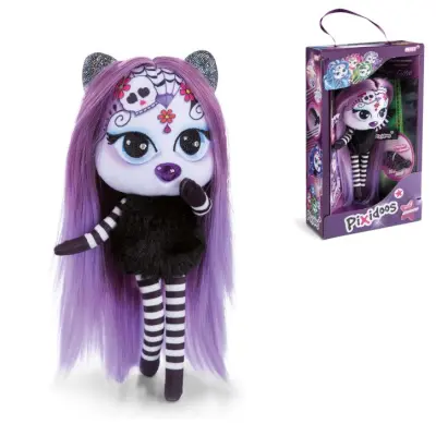 NICI PIXIDOOS PLIŠASTA LUTKA 20 CM - SUNLI S PRIBOROM