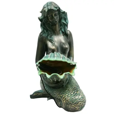 Ubbink Vodna figura OSLO bronasta in modro-zelena