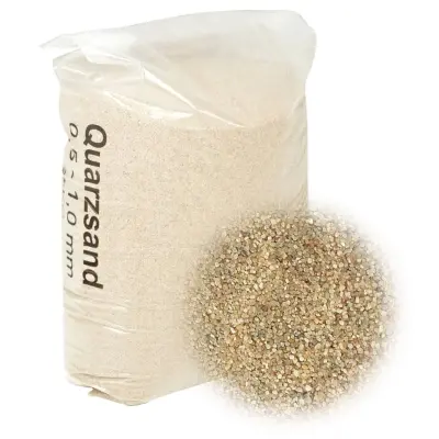 vidaXL Filtrirni pesek 25 kg 0,5-1,0 mm