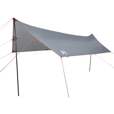 vidaXL Ponjava za kampiranje oranžna 460x305x210 cm vodoodporna