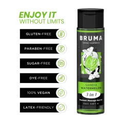 MASAŽNO OLJE Bruma Hot Oil Watermelon 3in1