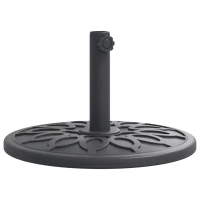 vidaXL Podstavek za senčnik za Ø38/48 mm palice 12 kg okrogel