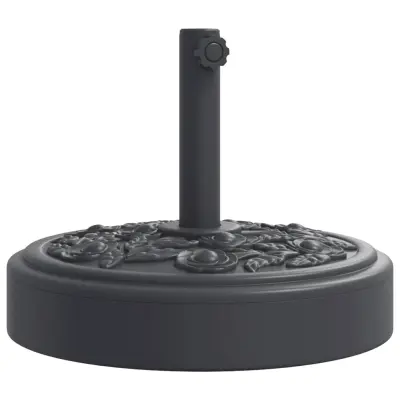 vidaXL Podstavek za senčnik za Ø38/48 mm palice 25 kg okrogel