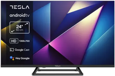 TESLA 24E632BHS Android 11, 24", HD Ready TV sprejemnik