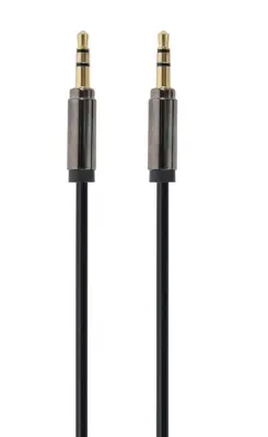 Kabel GEMBIRD CCAP-444-1M (Mini Jack M - Mini Jack M; 1m; črn)