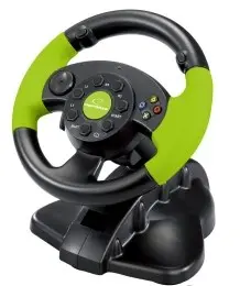 Volan Esperanza EG104 (PC, Xbox 360; črno-zelen)