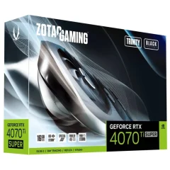 Zotac Gaming Geforce Rtx 4070 Ti Super Trinity Black 16Gb Gddr6X Dlss3 grafična kartica