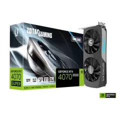 Grafična kartica nVidia RTX4070 Super Zotac Twin Edge - 12GB GDDR6X (ZT-D40720E-10M)