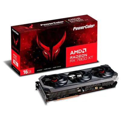 Grafična kartica Powercolor Radeon Rx 7800 Xt Red Devil 16 Gb Gddr6 Oc