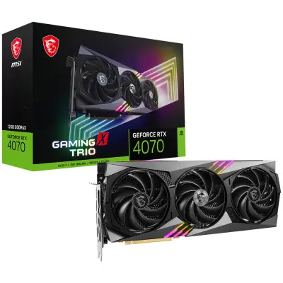 Grafična kartica Msi Geforce Rtx 4070 Gaming X Trio 12Gb Dlss3