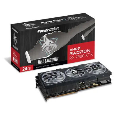 Grafična kartica Powercolor Hellhound Radeon Rx 7900 Xtx 24 Gb Gddr6