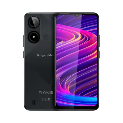 13Mpx pametni telefon 2x SIM 64GB Android 13 FLOW 11 črn