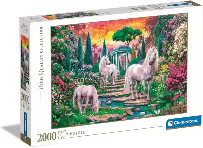 Klasična vrtna sestavljanka Samorogi - 2000 kosov (CLE32575)