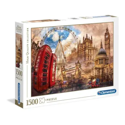 Vintage London Puzzle - 1500 kosov (CLE31807)