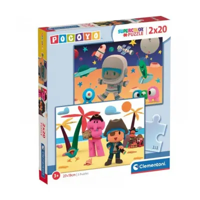 Puzzle 2x20 Pocoyo (CLE24795)