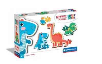 My First Puzzles Super Color - Dinozavri (CLE20834)