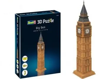 3D Puzzle - Big Ben (13 kosov)