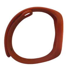 Univerzalni silikonski trak iWear za modele pametnih zapestnic - SM6 SM7 SM8 / Xiaomi Mi Band 5 6 7 rdeč