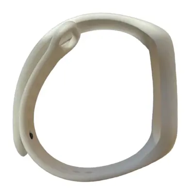 iWear univerzalni silikonski trak za modele pametnih zapestnic - SM6 SM7 SM8 / Xiaomi Mi Band 5 6 7 bel